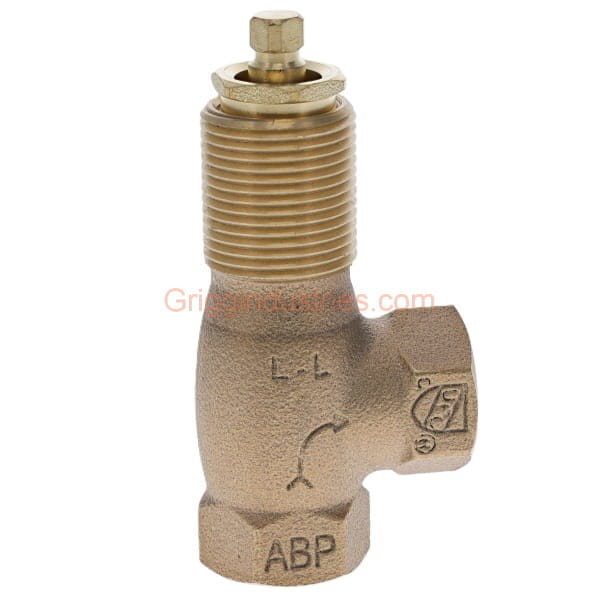 Arrowhead Brass 259NC 1/2 FIP Angle Gas Log Lighter Valve - Image 3