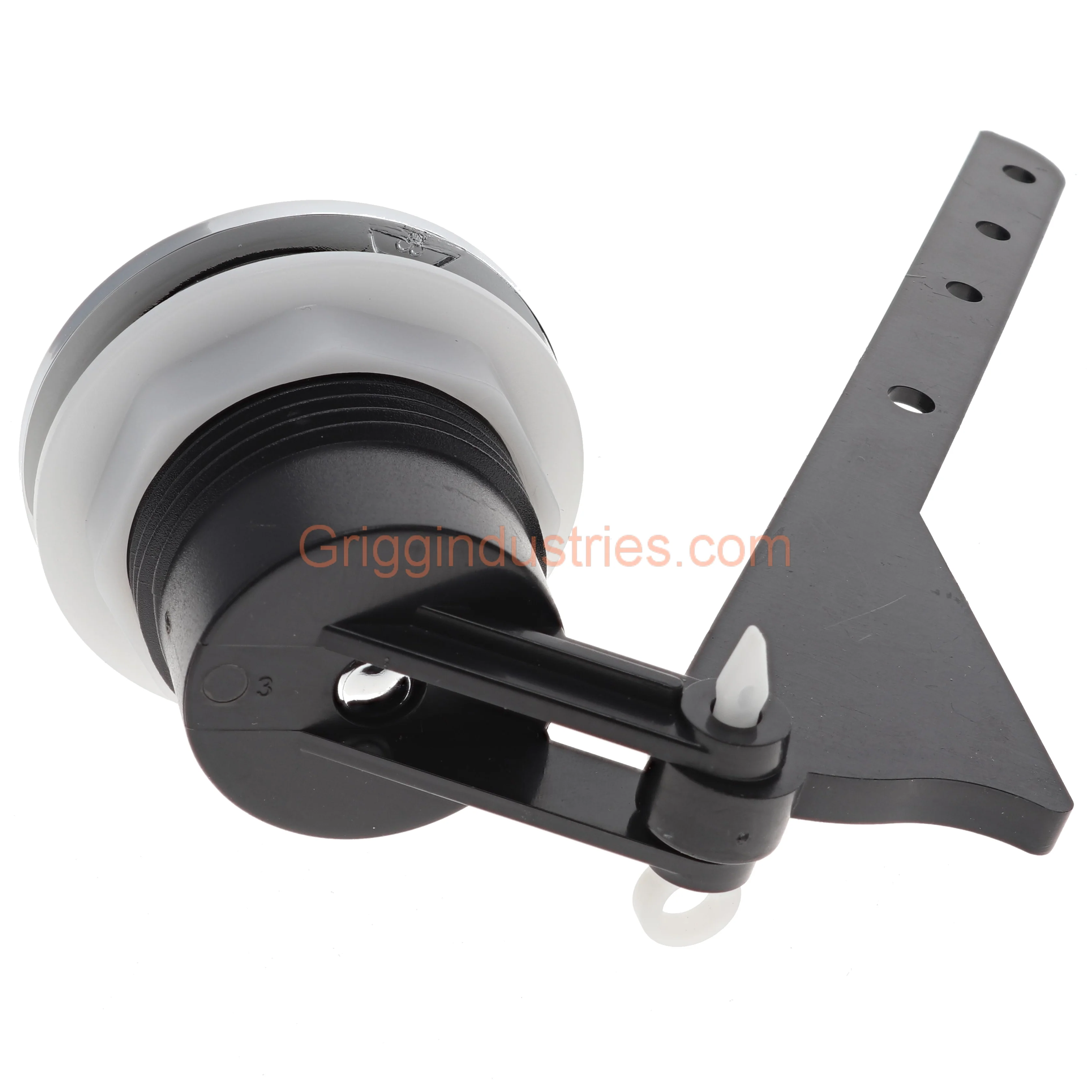 Briggs B500028 Chrome Push Button Lever - Image 5