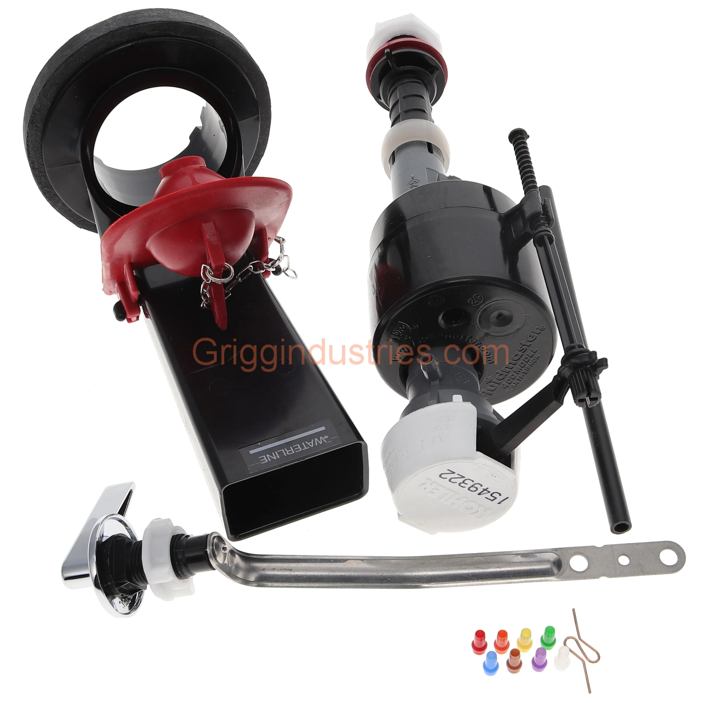 Kohler One Piece Toilet Model 3324 Rebuild Kit - Image 5