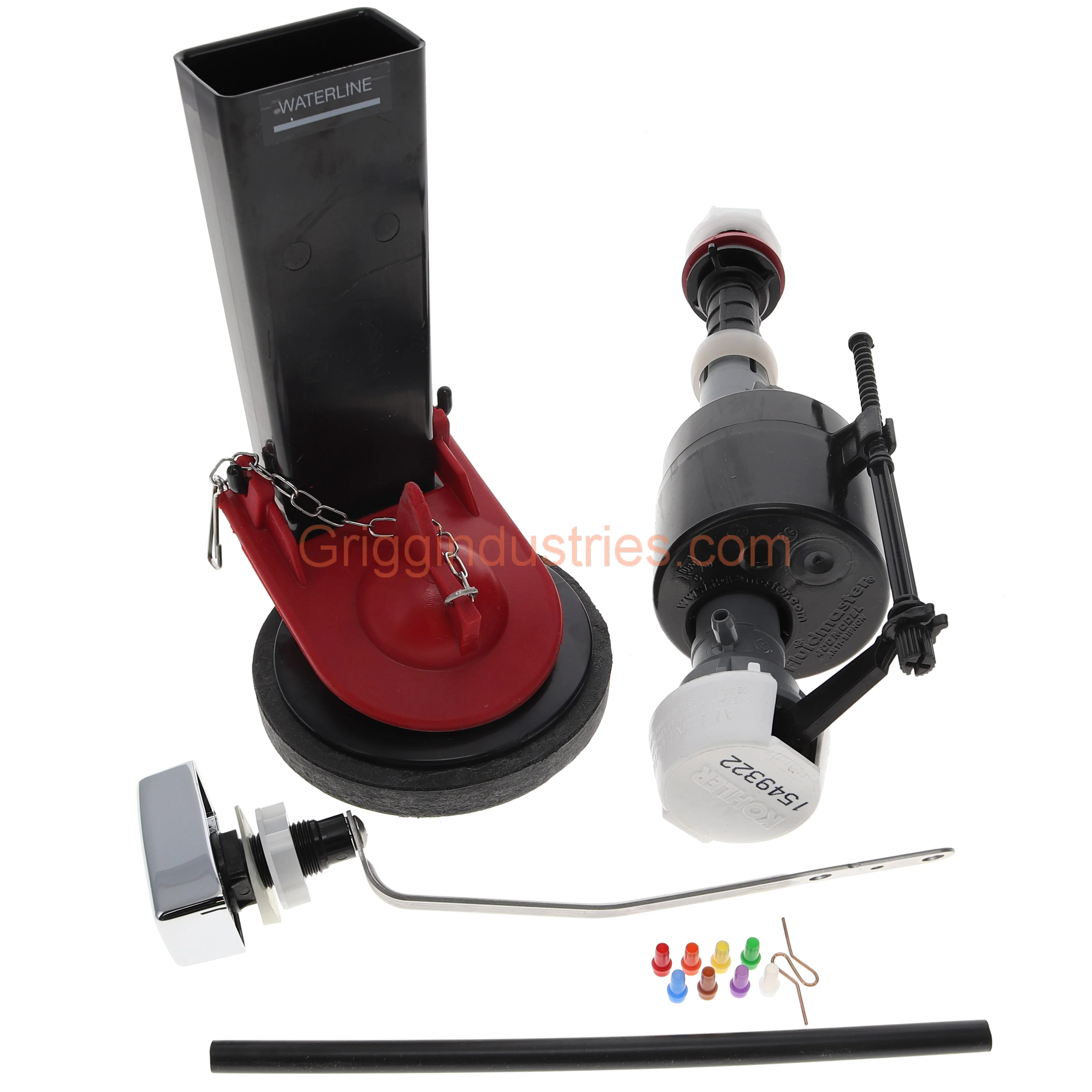 Kohler One Piece Toilet Rebuild Kit For Models 3322, 14257, 14258, And 14286 - Image 5