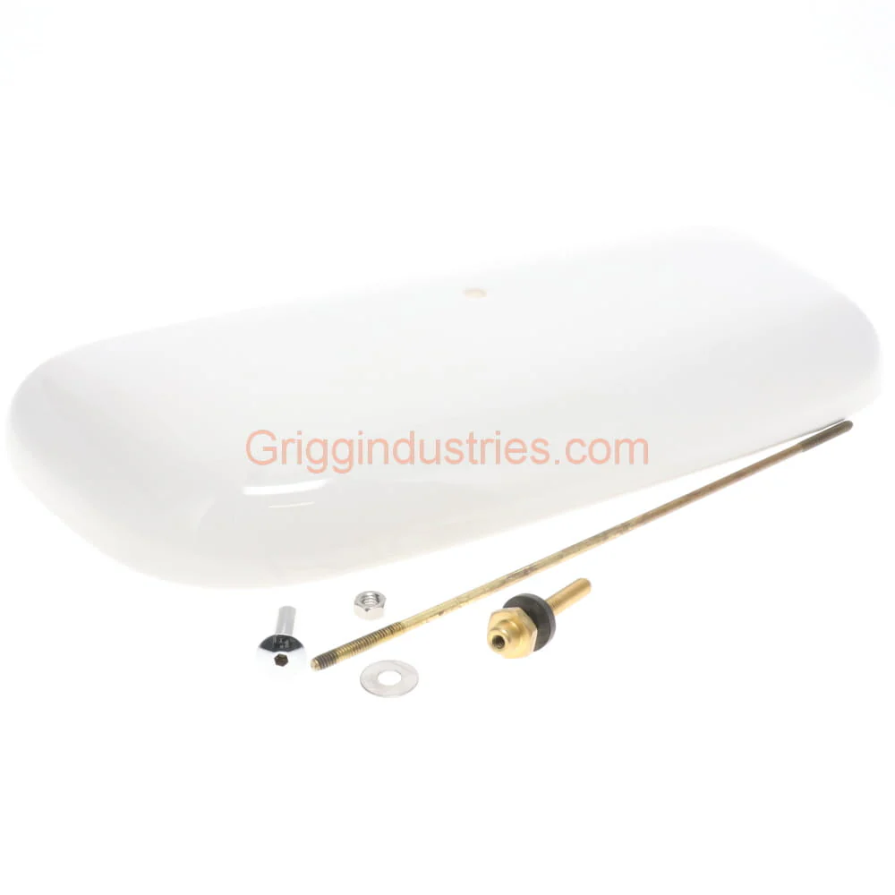 Mansfield 165 White Locking Tank Lid - Image 2