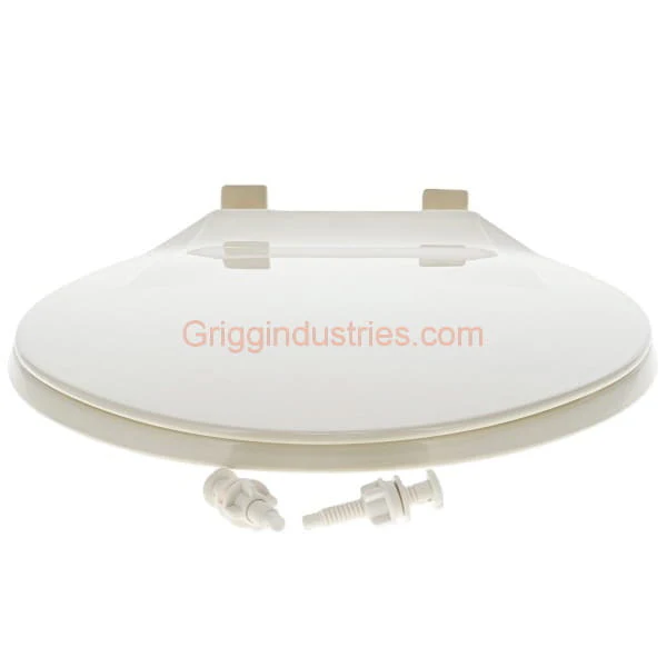 Mansfield Elongated Bone Toilet Seat - Image 2