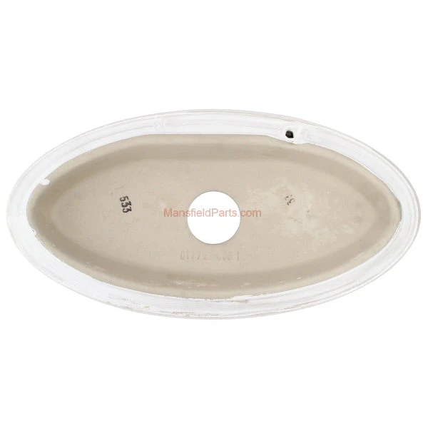 Mansfield Enso 178 White Tank Lid - Image 2