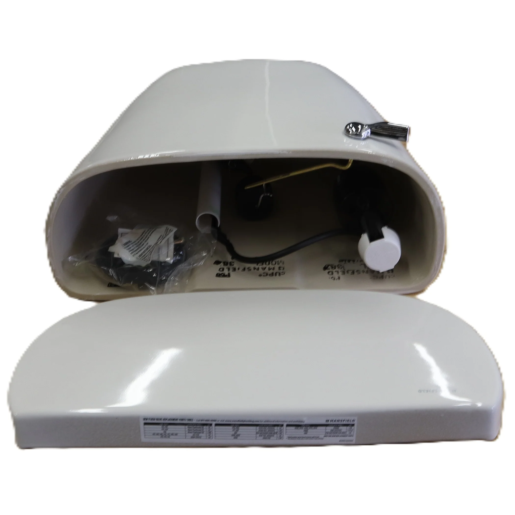 Mansfield Model 387 Complete White Tank - Image 4