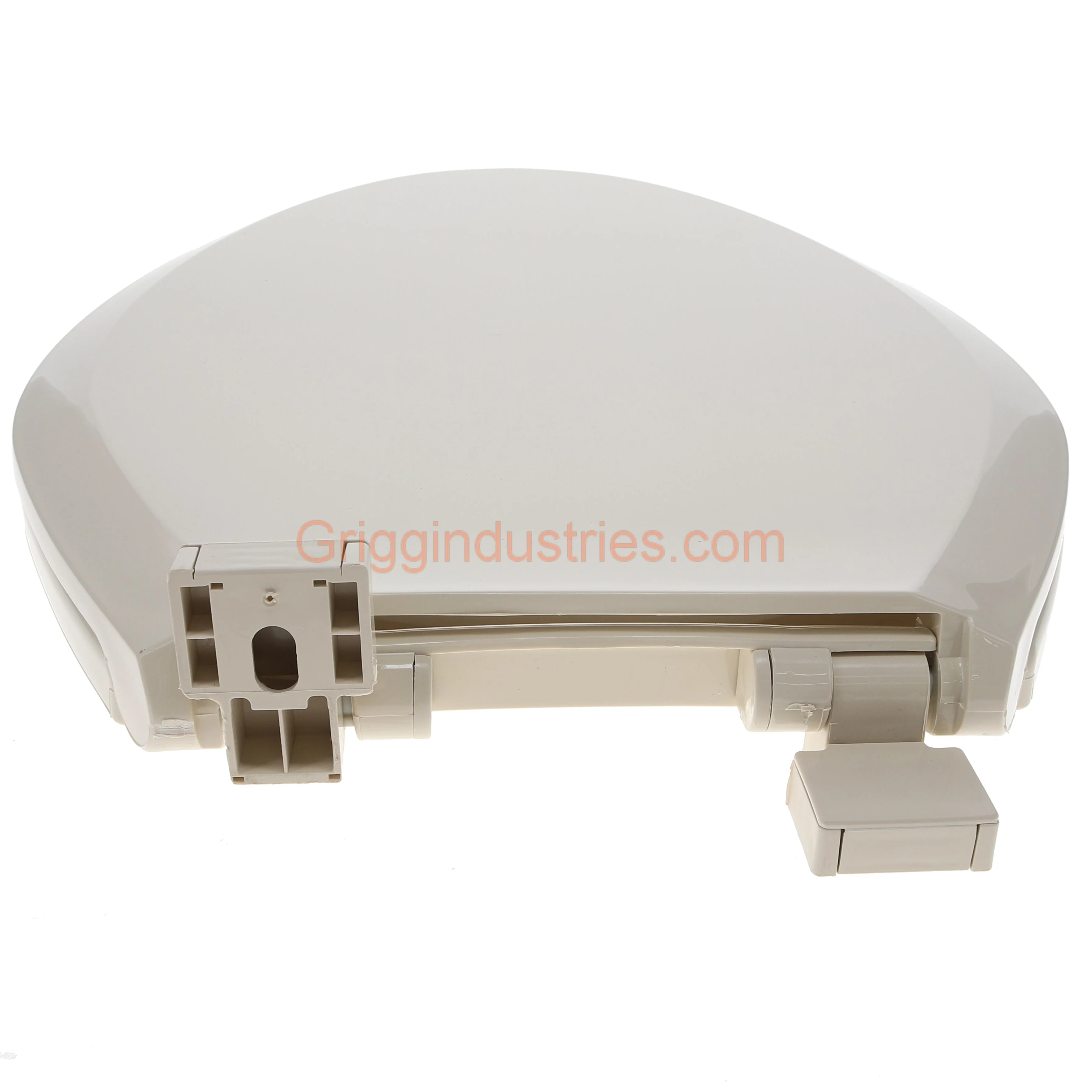 Mansfield SB3800 Elongated Bone Slow Close Toilet Seat - Image 2