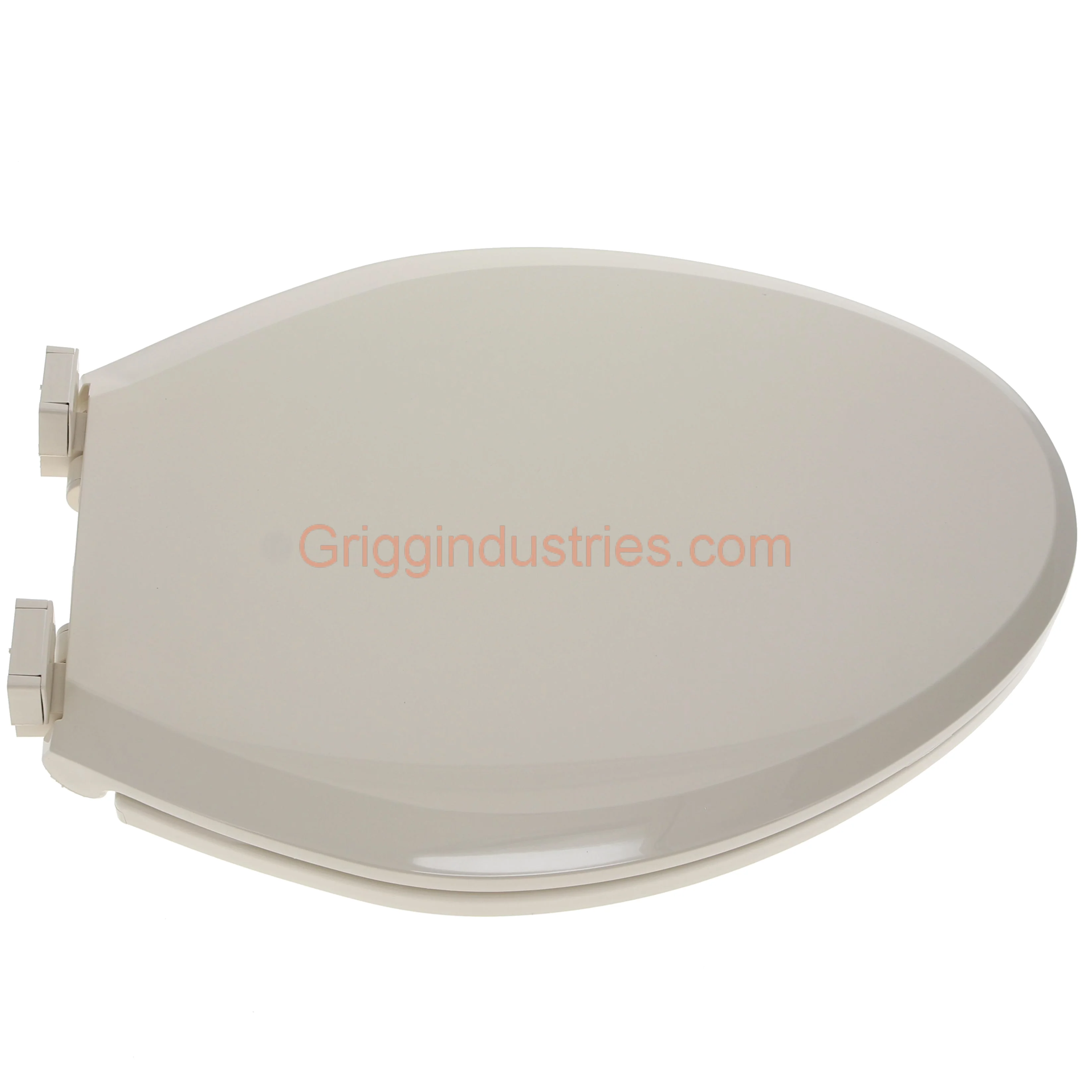 Mansfield SB3800 Elongated Bone Slow Close Toilet Seat - Image 6