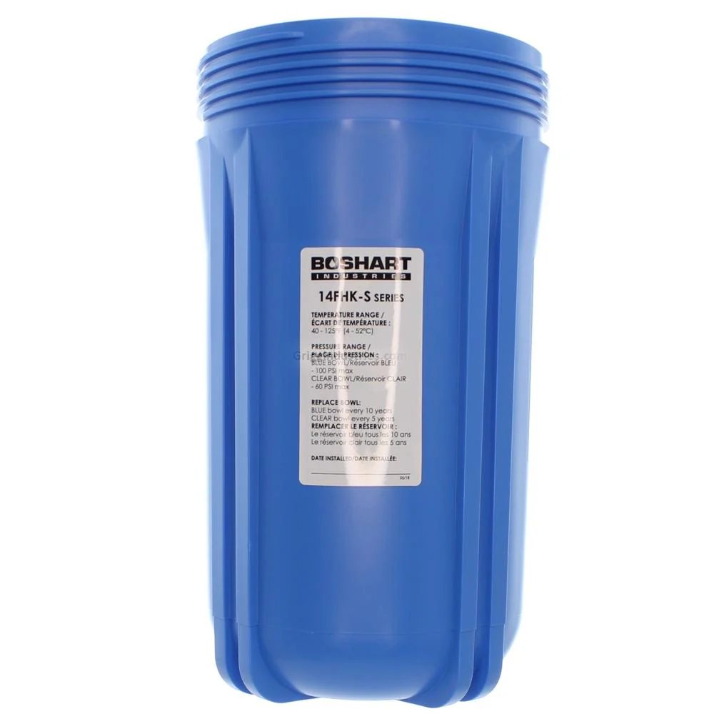 Plumbeeze 14FHPT-GB-10B Blue Filter Bowl