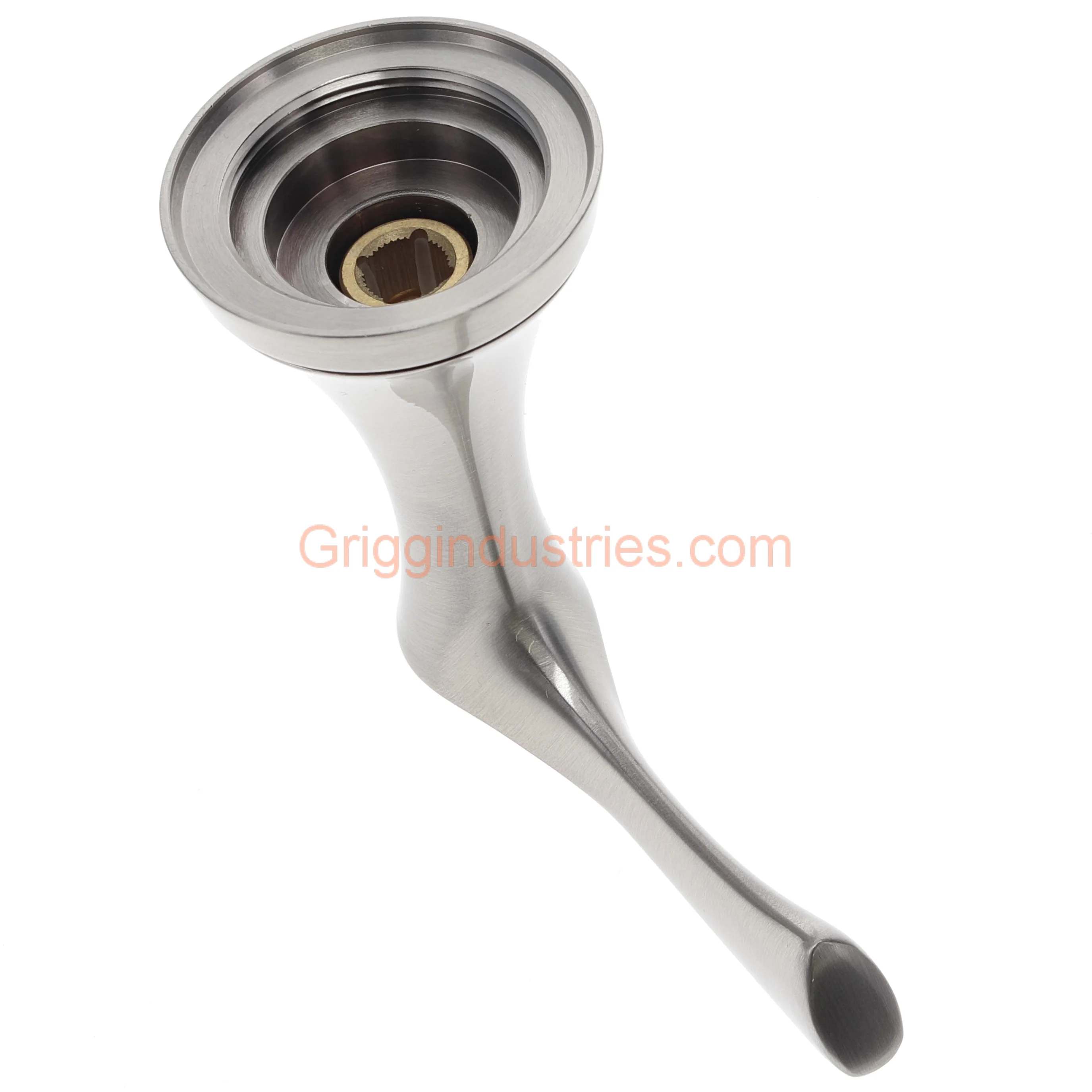 Plumbers Emporium A602842NP Brushed Nickel Handle Assembly - Image 9