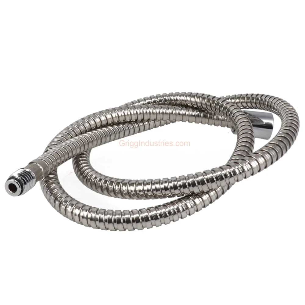 Plumbers Emporium A66D561NCP Hose 47" Stainless Steel Braided - Image 2